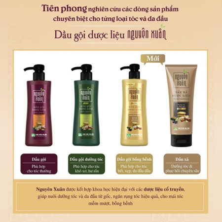 4 linja produktesh shampo Nguyen Xuan