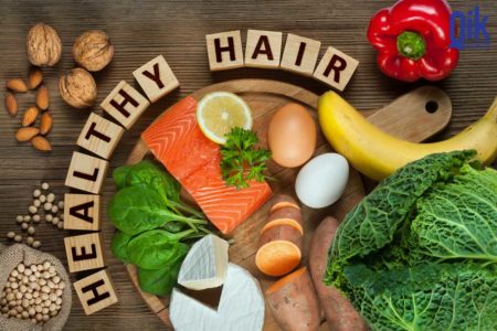 Tăng cường tiêu thụ thực phẩm chống rụng tóc