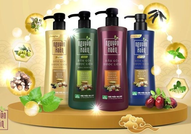 Giá bán các loại dầu gội dược liệu Nguyên Xuân