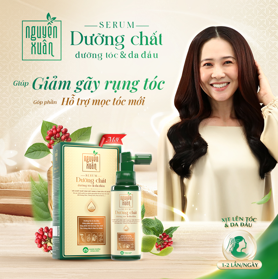 Serum Dưỡng chất dưỡng tóc và da đầu Nguyên Xuân